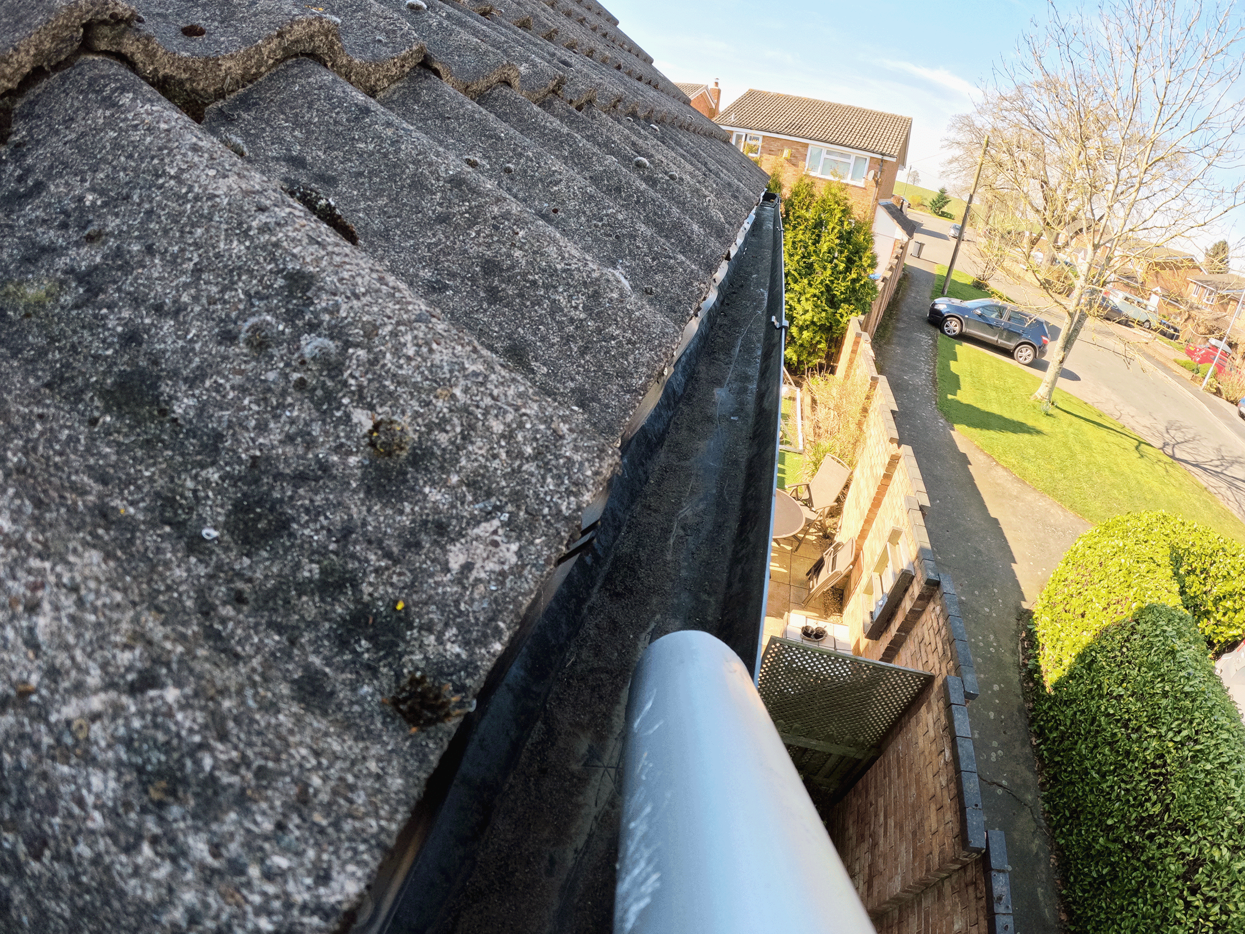 Blocked downpipe repairs