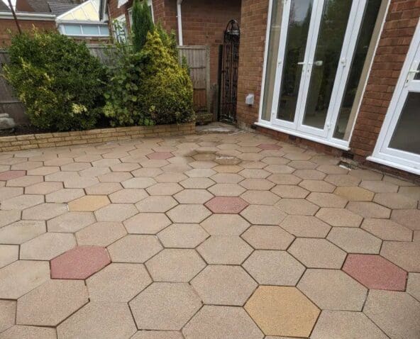 Clean patio