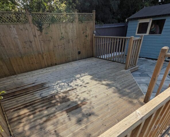 Decking Cleaning in Leicestershire and Warwickshire